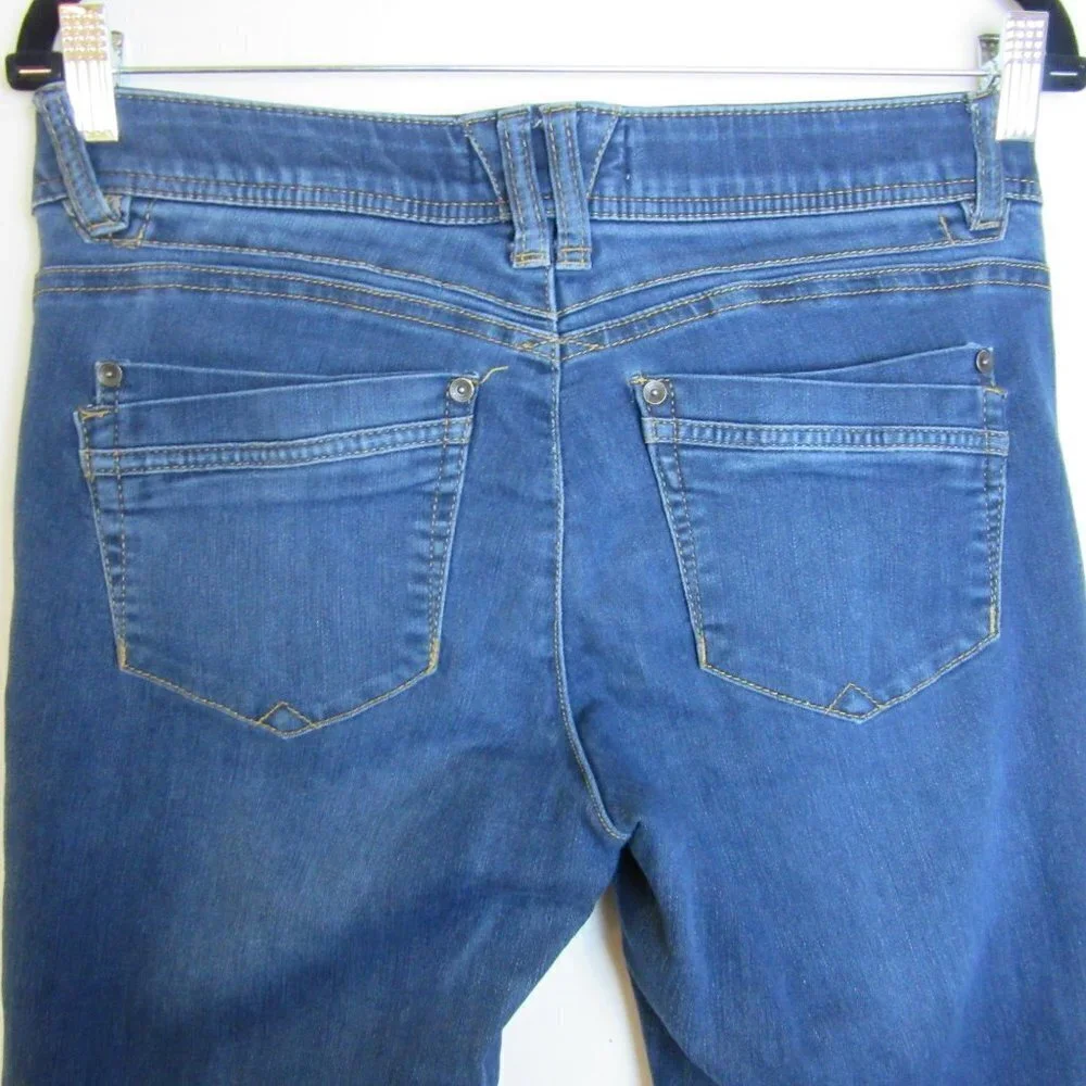 Democracy Jeans Ab Technology Ankle Skinny Blue Jeans Casual Women's 6 - Picture 4 of 6